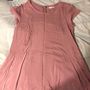 Mauve colored dress